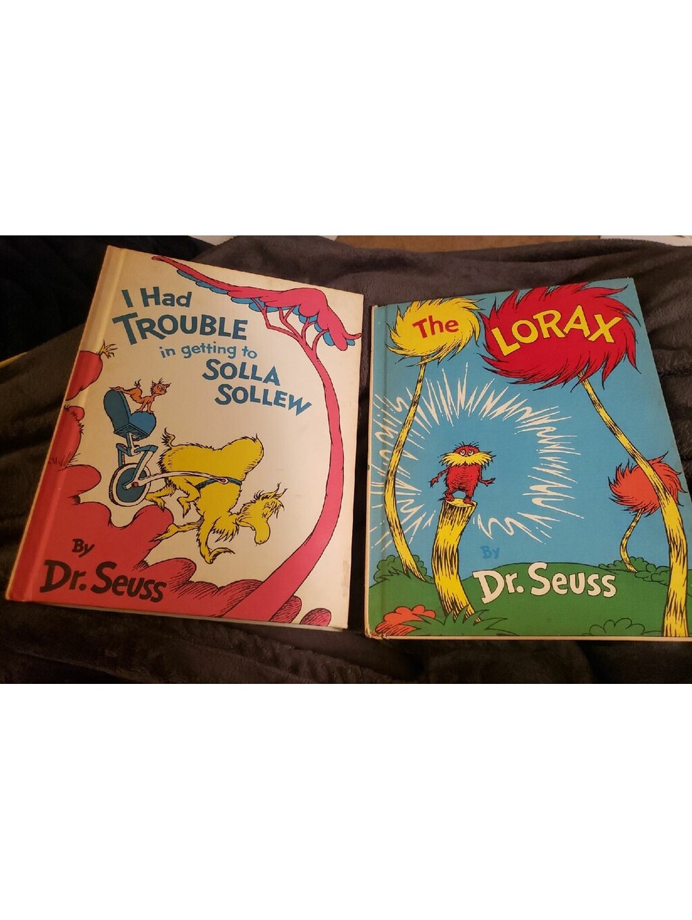 Dr Seuss Books The Lorax & Solla Sollew